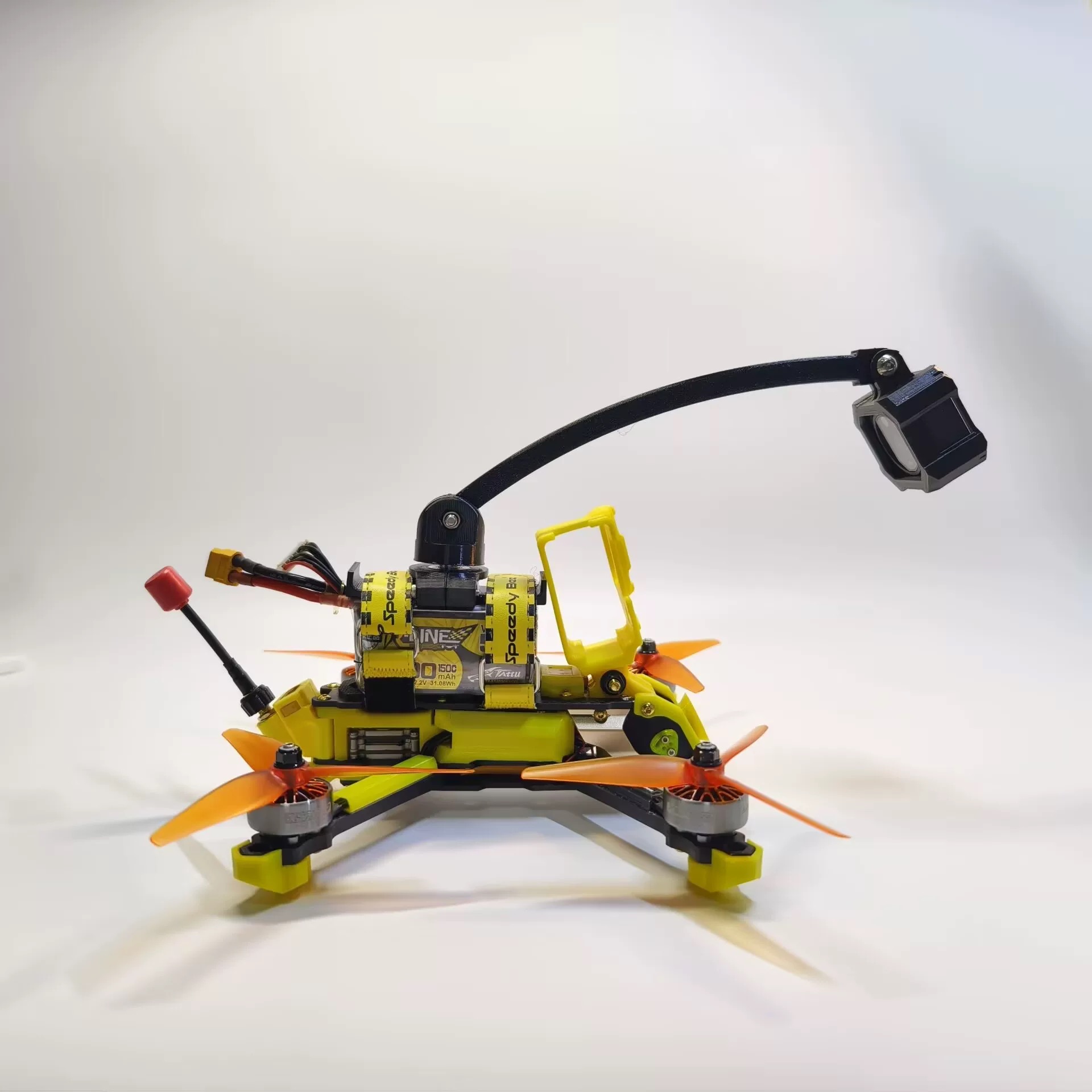 Fpv Drone Bag - FPV Camera 360-Degree Rotating Selfie Stick