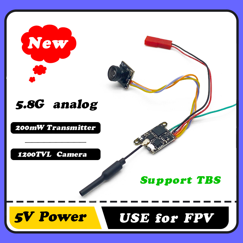 Fpv Drone Frame - SLONWAKE 5.8G 1200TVL FPV Camera VTX