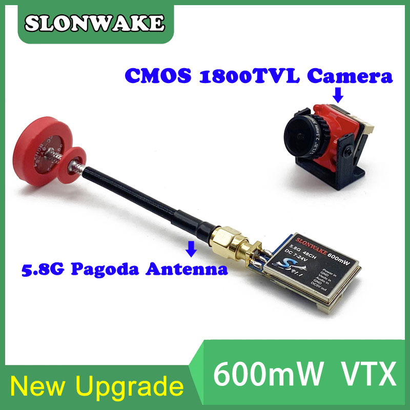 5.8G 48CH 600mW adjustable VTX - đánh giá và giá Fpv Drone Transmitter