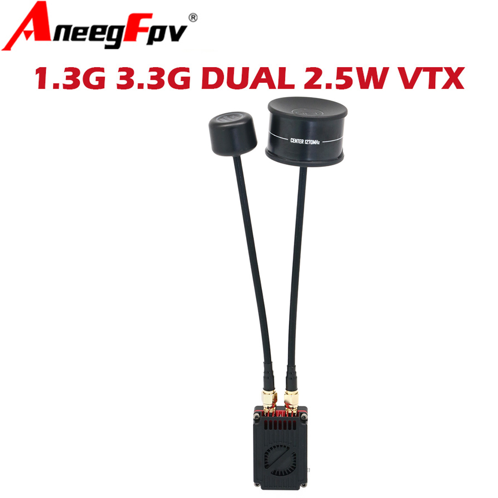 RUSH FPV 3.3G&1.3G Dual-Band 2 - đánh giá và giá Fpv Drone Transmitter