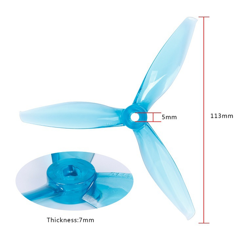 GEMFAN Freestyle 5144 5.1 Inch - đánh giá và giá Fpv Drone Propeller