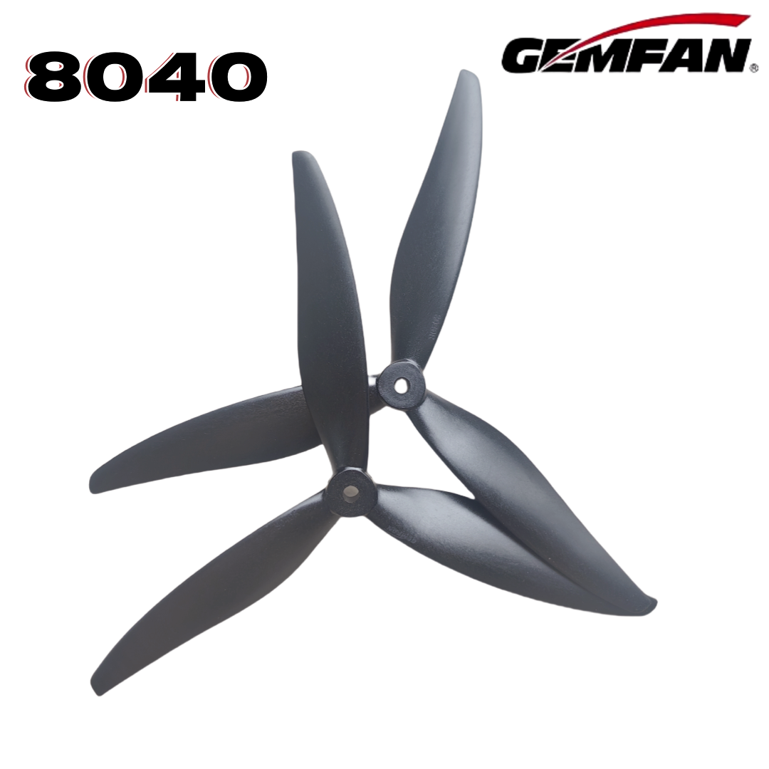 Gemfan 8040 8X4X3 3-blade 8-in - đánh giá và giá Fpv Drone Motor