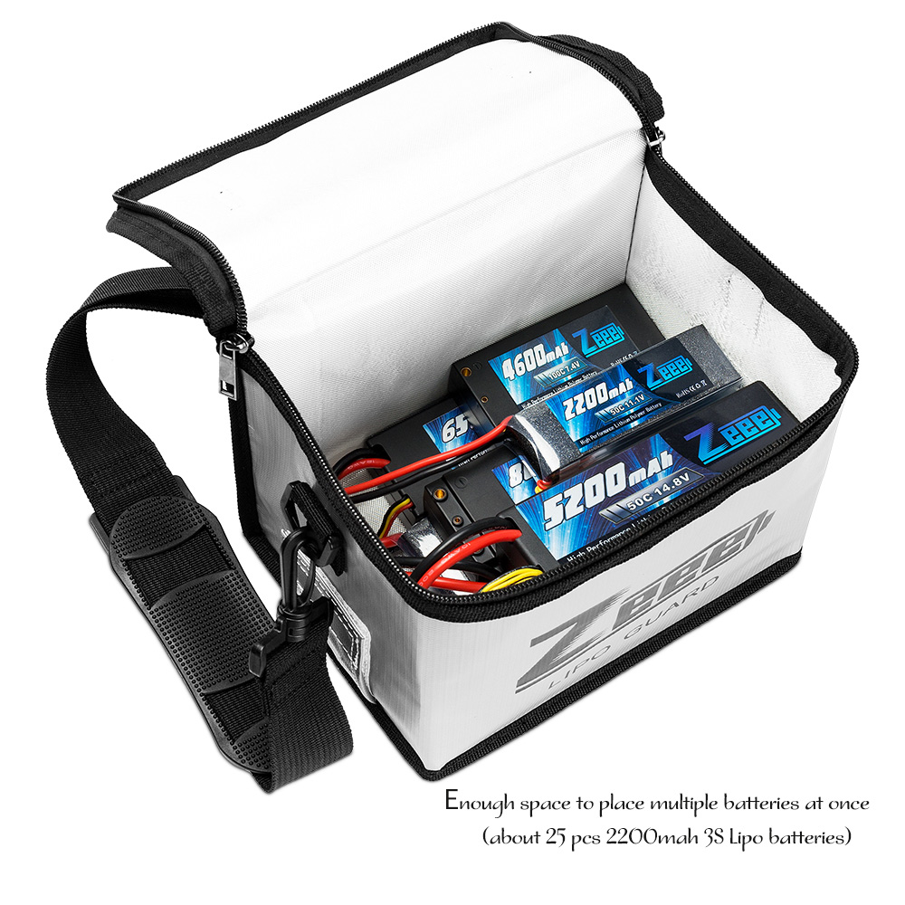 Zeee Lipo Battery Safe Bag 215 - đánh giá và giá Fpv Drone Bag