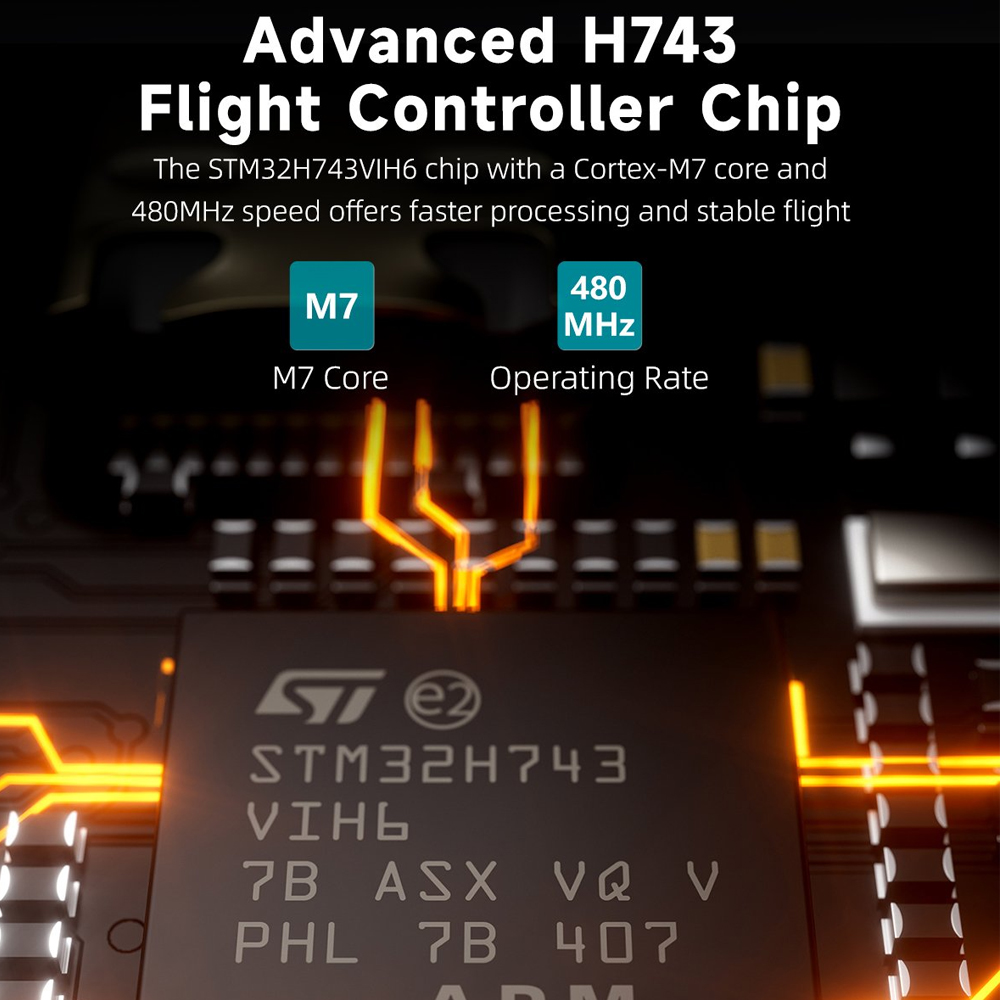 GEPRC TAKER H743 BT 8Bit 80A S - đánh giá và giá Fpv Drone Esc