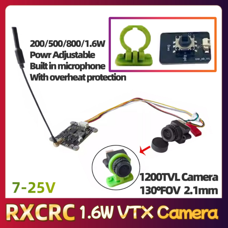 RXCRC 5.8G Module 48CH 1.6W VT - đánh giá và giá Fpv Drone Frame