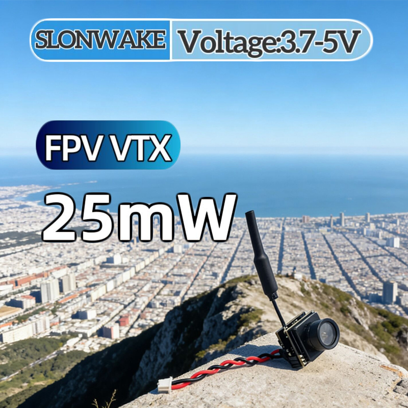 SLONWAKE FPV 25mW power simula - đánh giá và giá Fpv Drone Transmitter