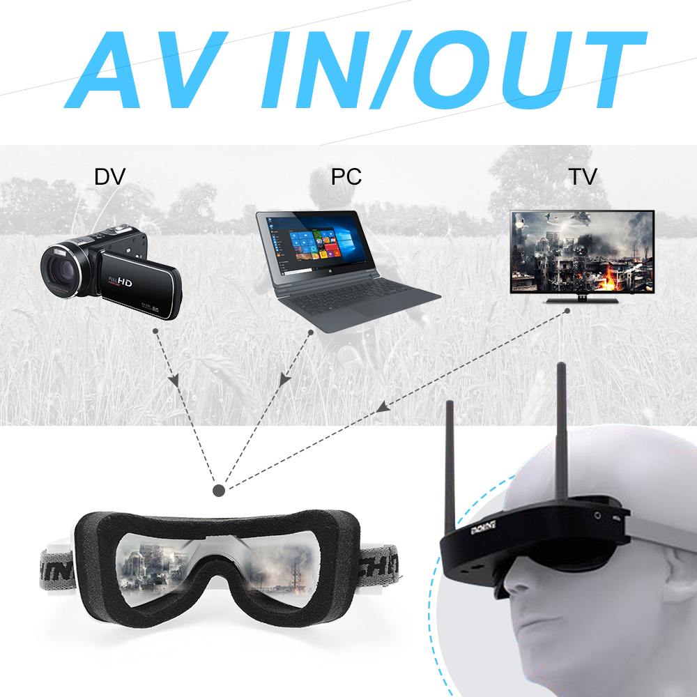 Eachine EV100 720*540 5.8G 72C - đánh giá và giá Fpv Drone Goggles