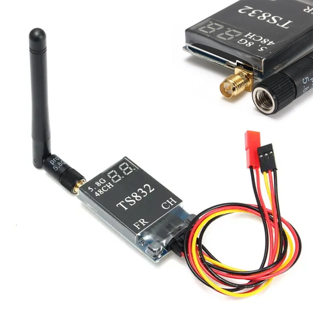 TS832 48CH 5.8G 600mw 5km Wire - đánh giá và giá Fpv Drone Camera