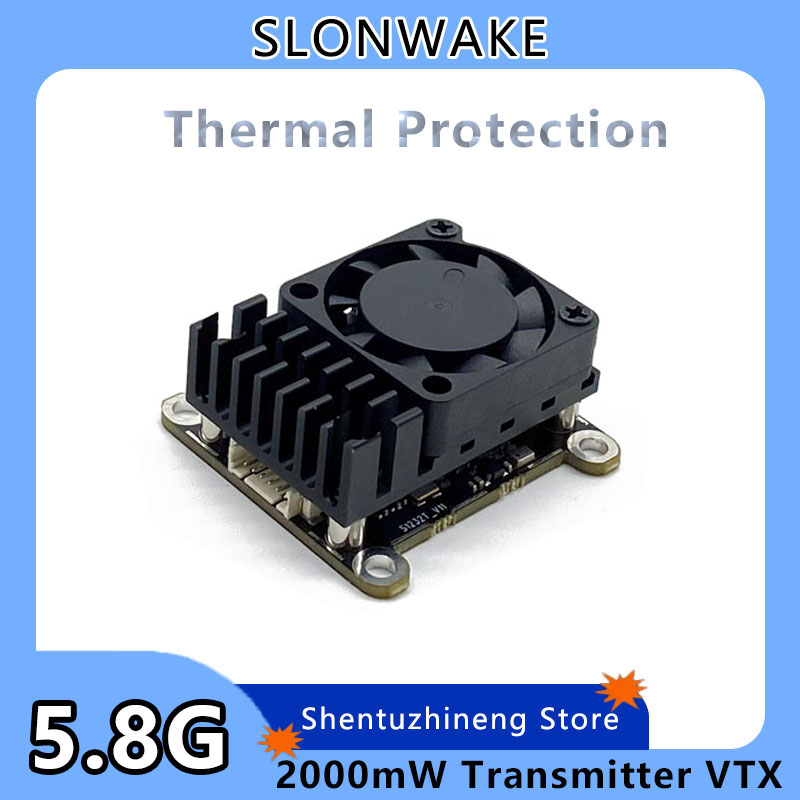 New upgrade 5.8Ghz 2W adjustab - đánh giá và giá Fpv Drone Transmitter