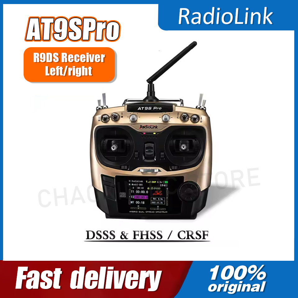 Radiolink AT9SPro 12CH 2.4G DS - đánh giá và giá Fpv Drone Transmitter
