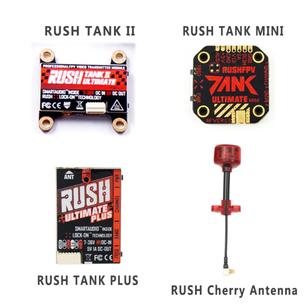 RUSH TANK Ultimate II/Mini/ PL - đánh giá và giá Fpv Drone Transmitter
