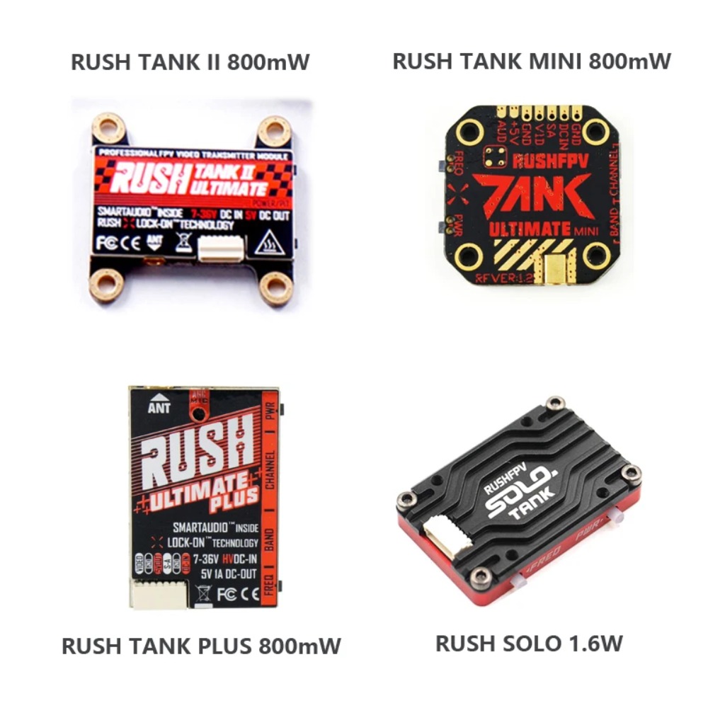 RUSH TANK Ultimate II/Mini/ PL - đánh giá và giá Fpv Drone Transmitter