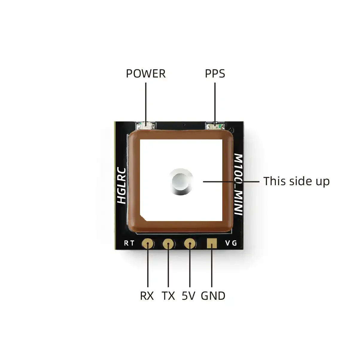 HGLRC M100 Mini GPS Module M10 - đánh giá và giá Fpv Drone Kit