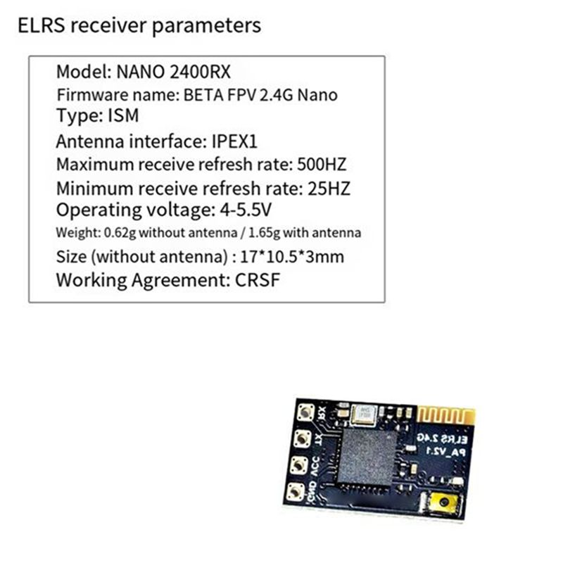 CYGJ-10PCS ELRS 2.4Ghz Receive - đánh giá và giá Fpv Drone Antenna